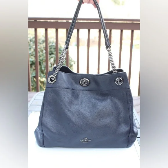 Coach Turn lock shoulder bag - Picture 12 of 15